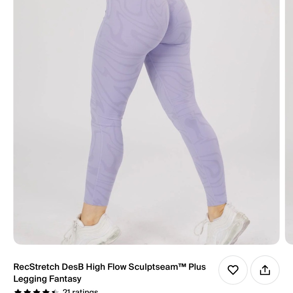 Paragon RecStretch DesB High Flow Sculptseam ™ Plus
Legging Fantasy